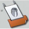Solin Inox 15 à 30° tuile (y compris kit d'étancheité)