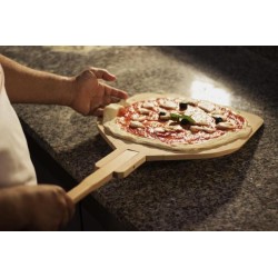 Pelle à pizza en aluminium anodisé,  perforée, 120cm